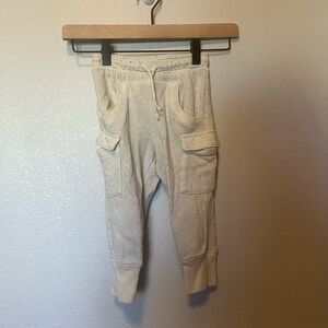 Cat & Jack Boys Oatmeal Cargo Jogger Pants Size 3T